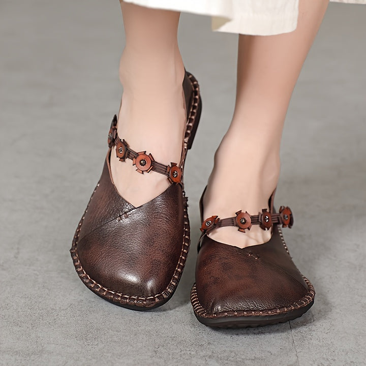 Camila | Comfortable Retro Orthopedic Flat Shoes