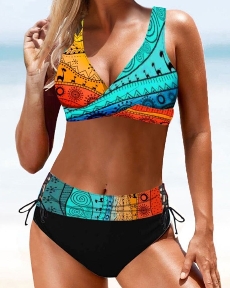 Sophie | Colorful Bikini Swimsuit