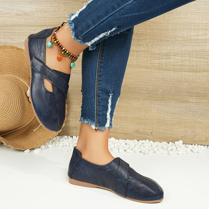 Leanne | Chic Retro-Inspired Orthopedic Comfort Flats
