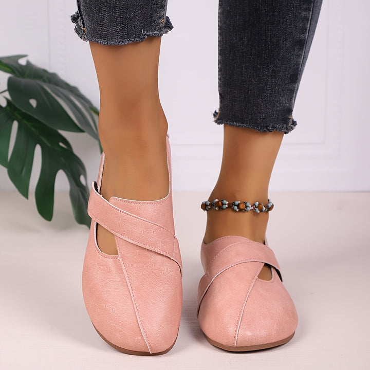 Leanne | Chic Retro-Inspired Orthopedic Comfort Flats