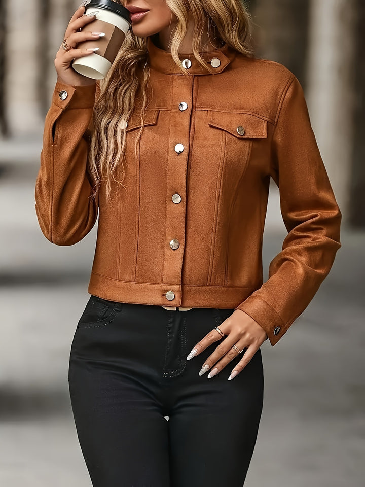 Ariella | Classic Button-Up Jacket