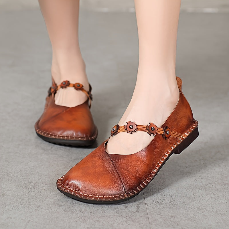 Camila | Comfortable Retro Orthopedic Flat Shoes