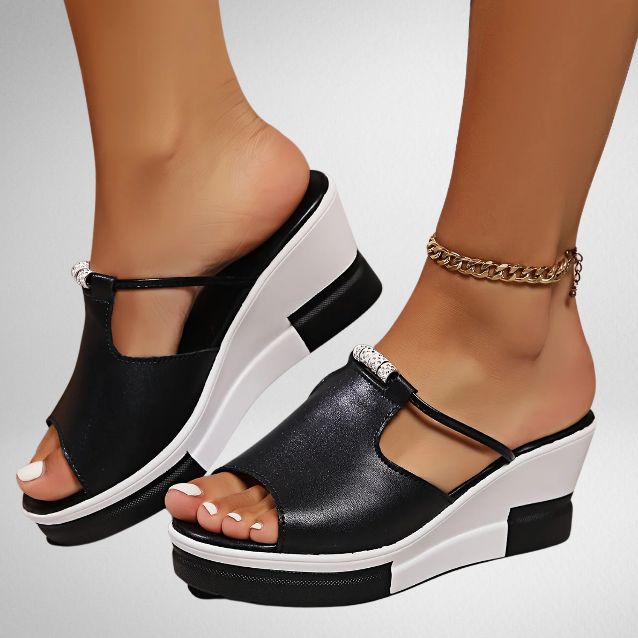 Alyssa | Comfortable Platform Sandals
