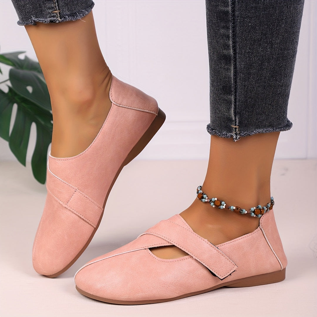 Leanne | Chic Retro-Inspired Orthopedic Comfort Flats