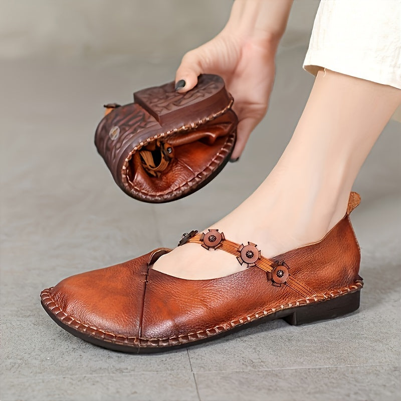 Camila | Comfortable Retro Orthopedic Flat Shoes