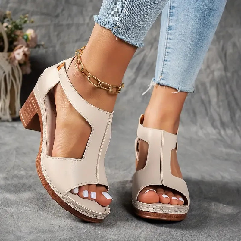 Anne | Supportive Heel Sandals