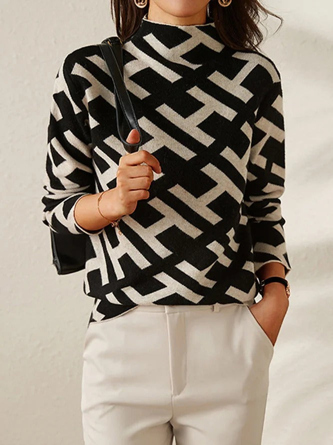 Clara | Modern Turtleneck Sweater