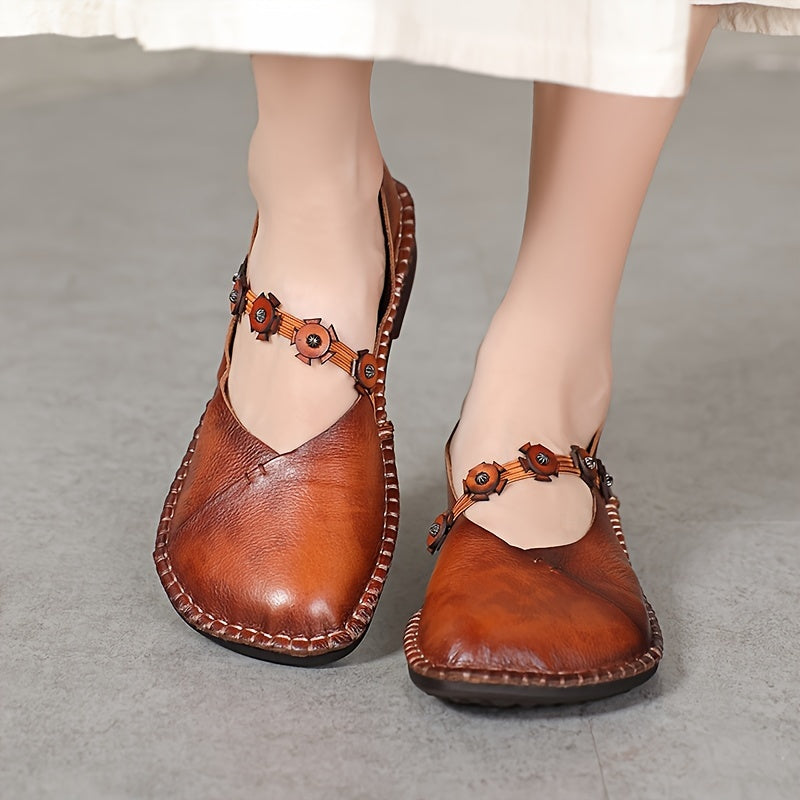Camila | Comfortable Retro Orthopedic Flat Shoes