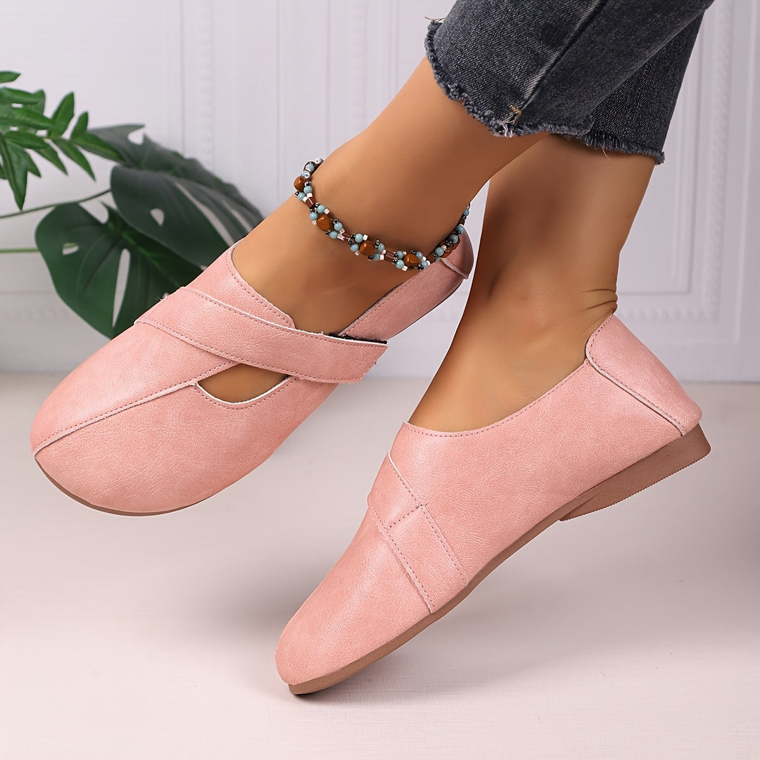 Leanne | Chic Retro-Inspired Orthopedic Comfort Flats