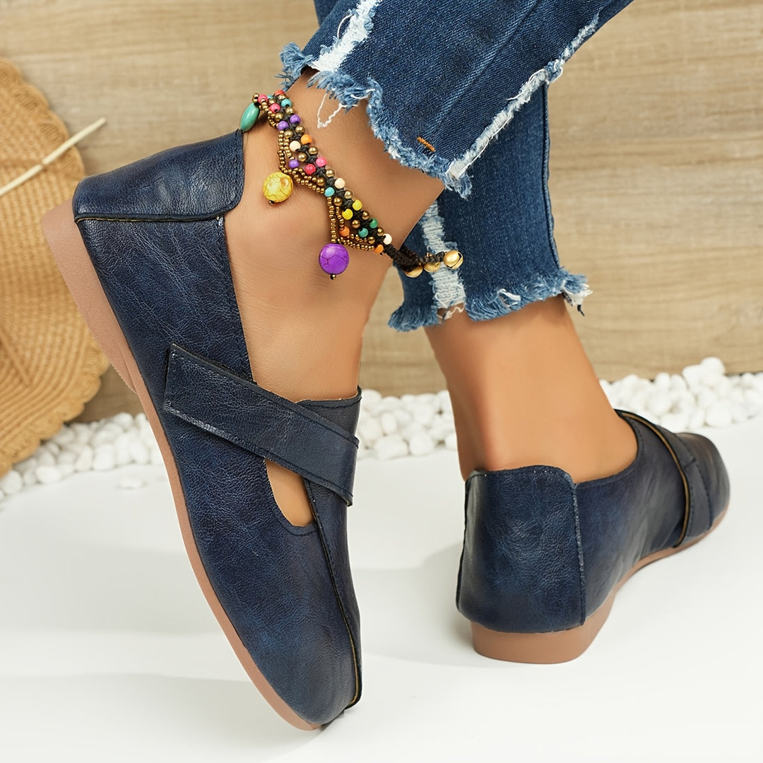 Leanne | Chic Retro-Inspired Orthopedic Comfort Flats