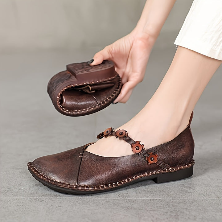 Camila | Comfortable Retro Orthopedic Flat Shoes