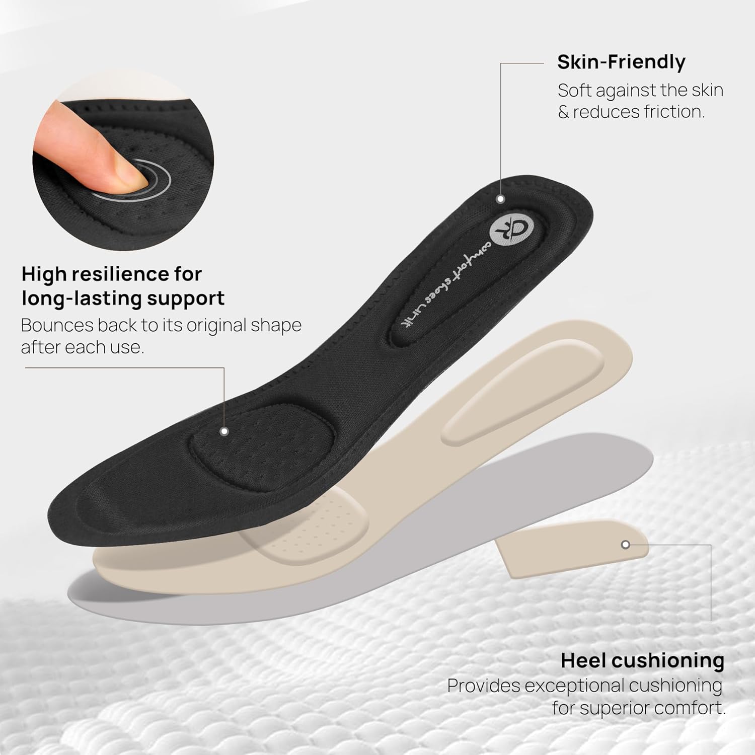Ruth | Elegant Support Heels