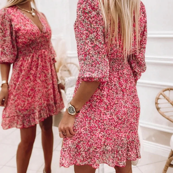 Addison | Elegant Floral Dress