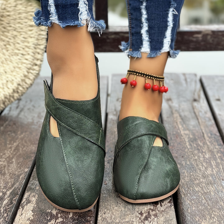 Leanne | Chic Retro-Inspired Orthopedic Comfort Flats