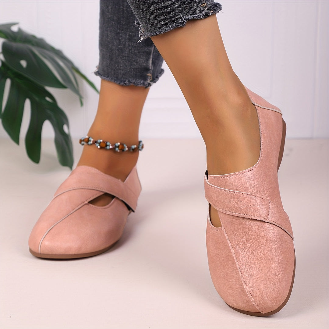 Leanne | Chic Retro-Inspired Orthopedic Comfort Flats