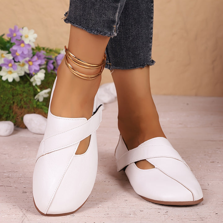 Leanne | Chic Retro-Inspired Orthopedic Comfort Flats