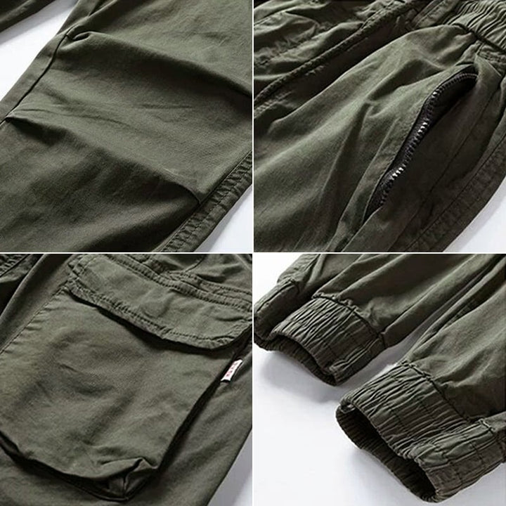 Mariano | Modern Rugged Style Elastic Cargo Pants