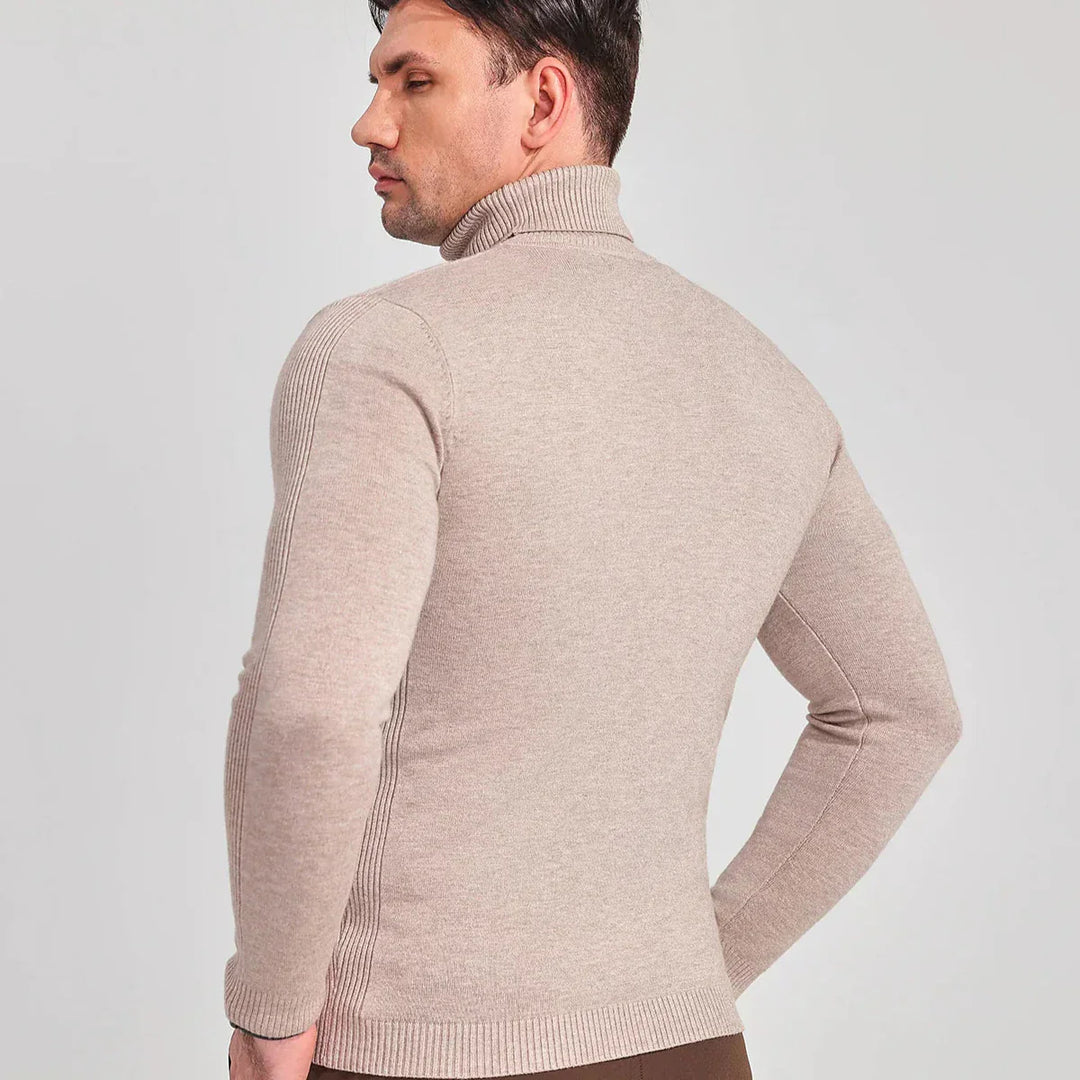 Adriano | Classic Muscle Fit Turtleneck Sweater