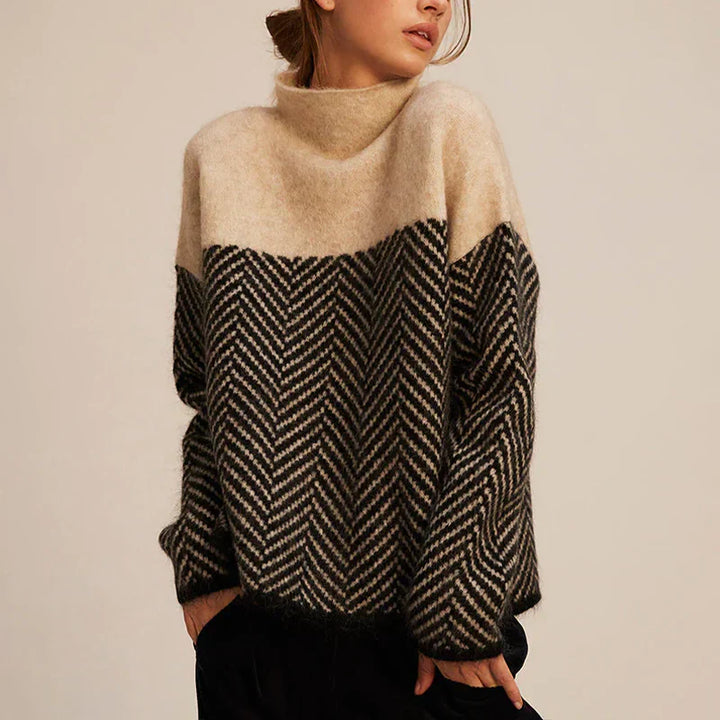 Agathe | Classic Roll-Neck Jumper