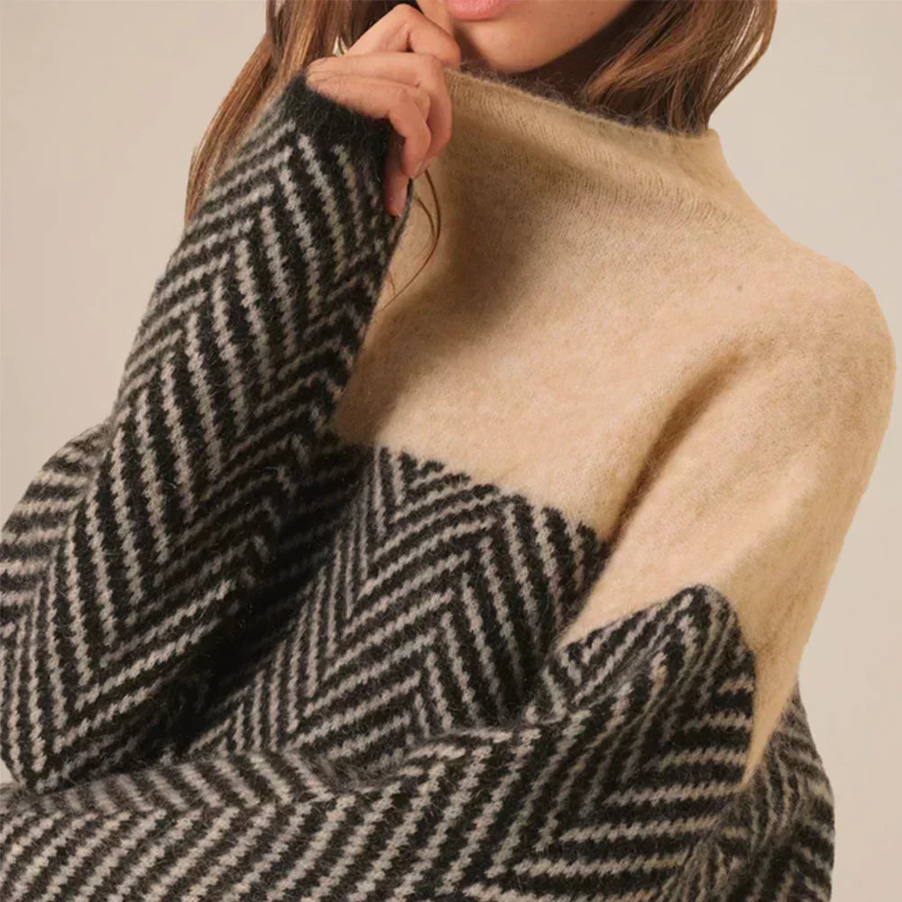 Agathe | Classic Roll-Neck Jumper