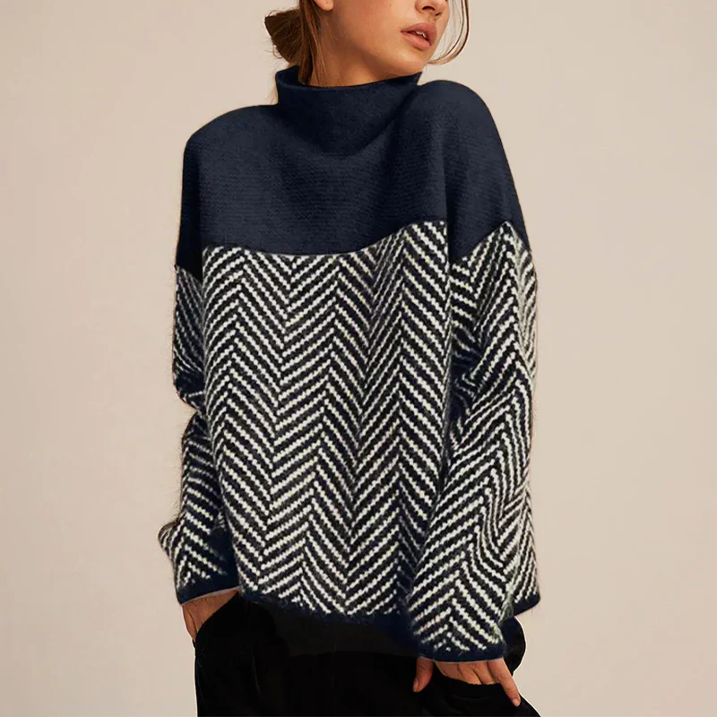 Agathe | Classic Roll-Neck Jumper