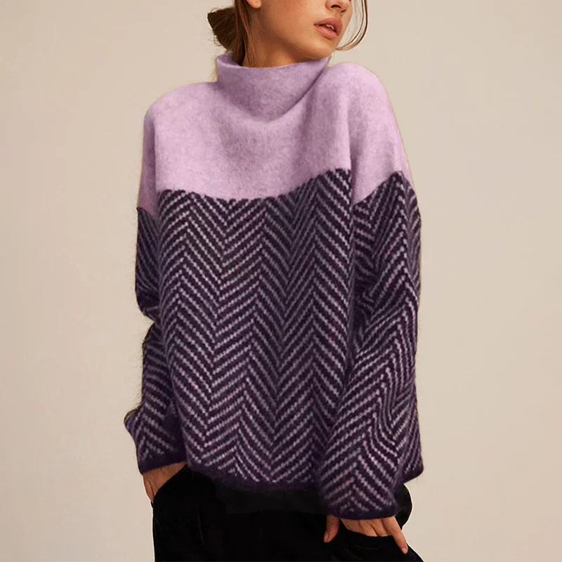 Agathe | Classic Roll-Neck Jumper