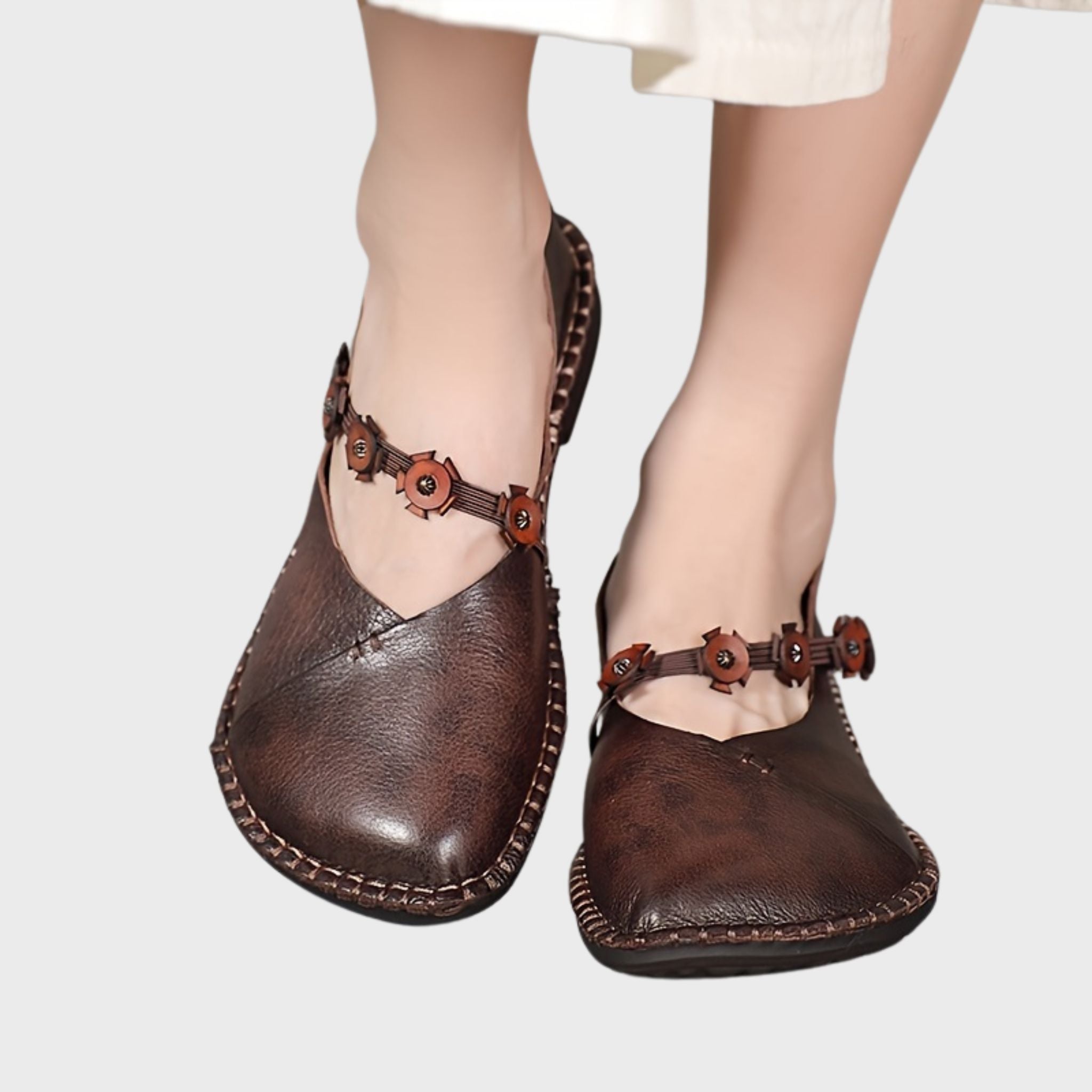 Camila | Comfortable Retro Orthopedic Flat Shoes