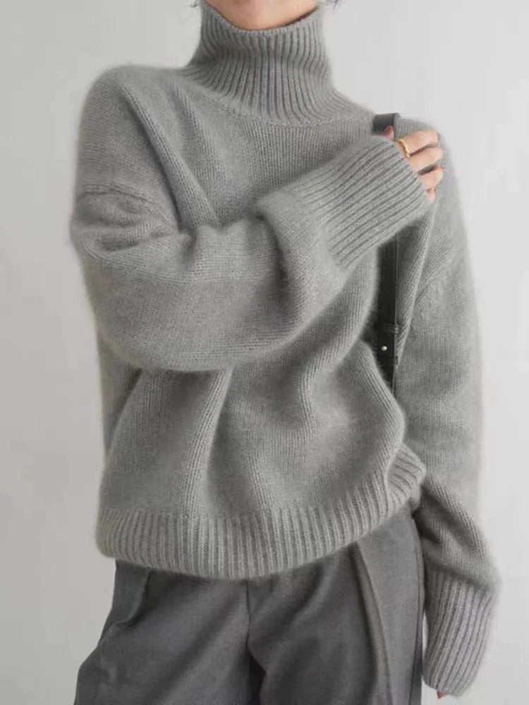 Alia | Cozy Cashmere Soft Turtleneck Sweater