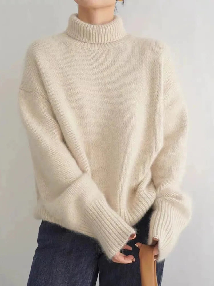 Alia | Cozy Cashmere Soft Turtleneck Sweater