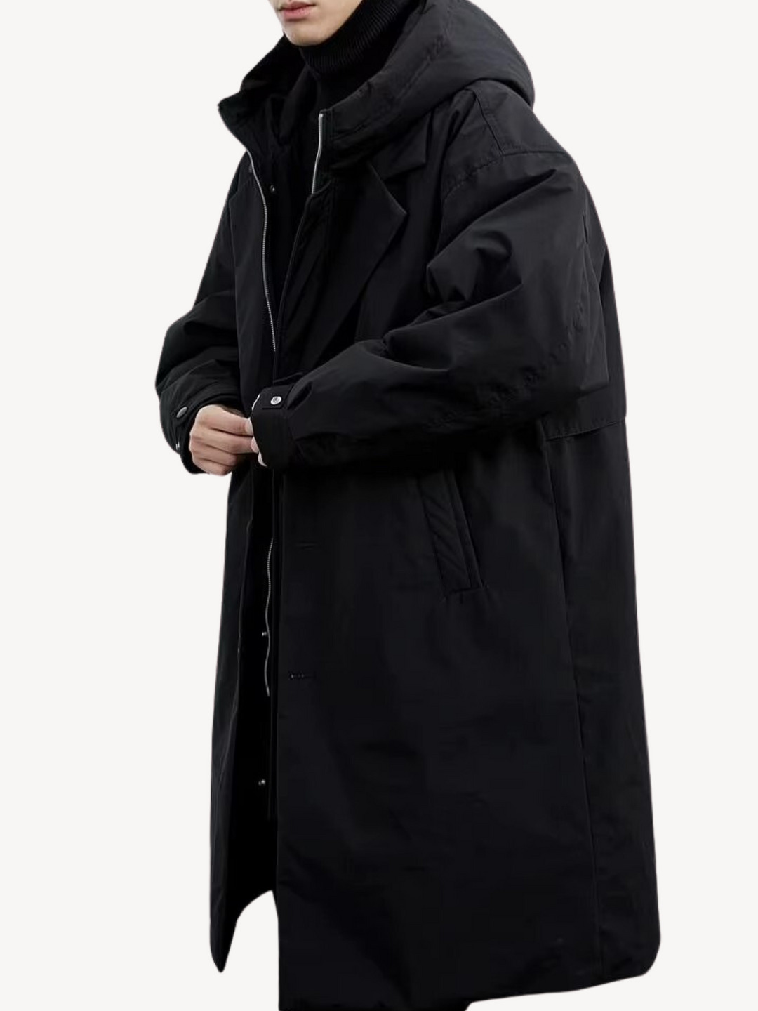 Marcus | Classic Hooded Trench Coat