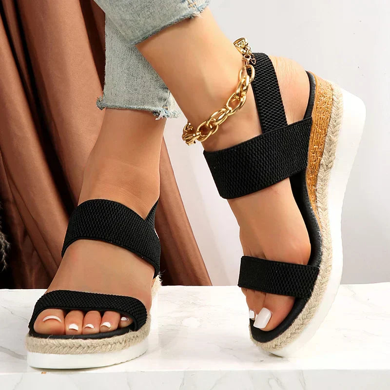 Eliana | Stylish All-Day Ease Wedge Sandals