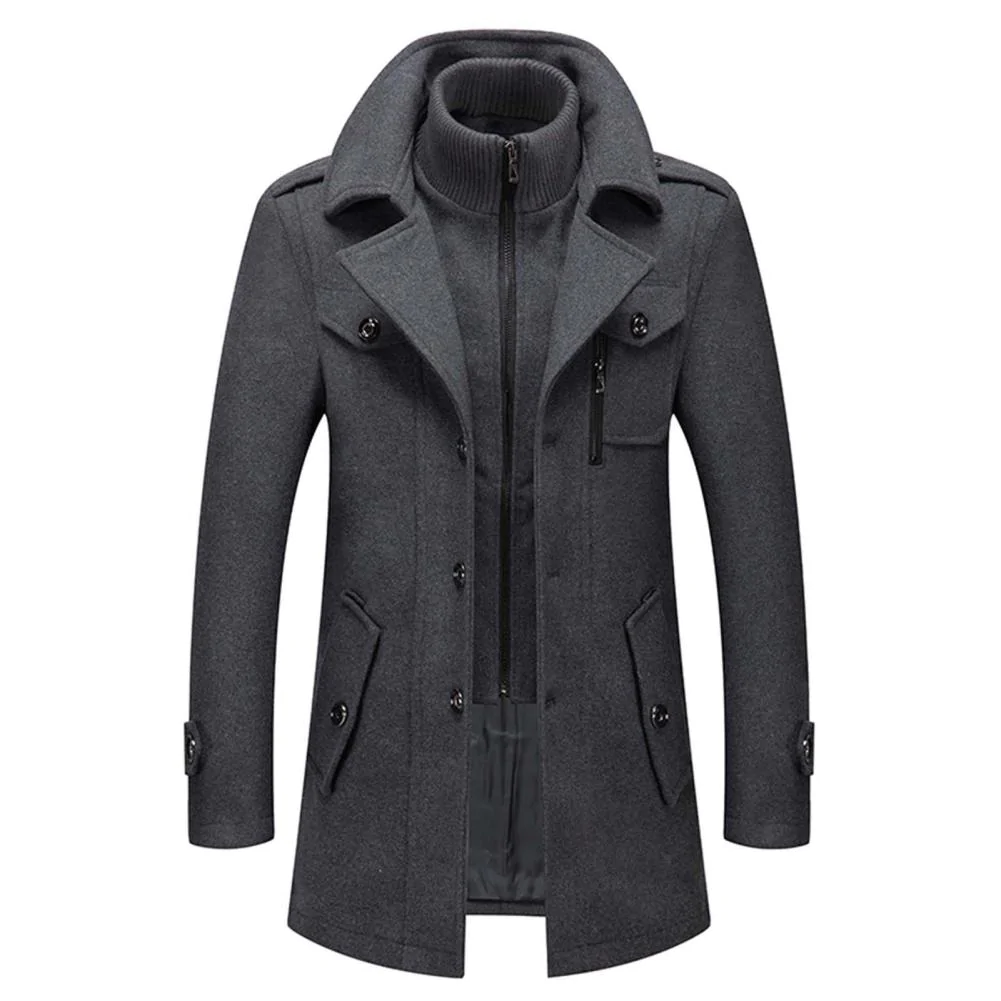 Kristoff | Men's Luxury Two-Piece Overcoat