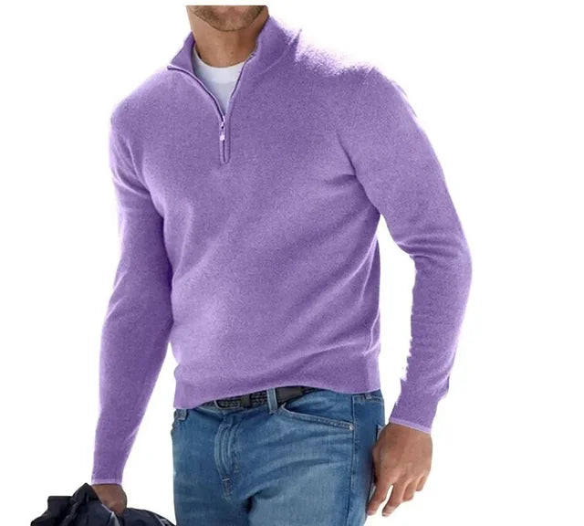 Adrien | Men's Half-Zip Sweater