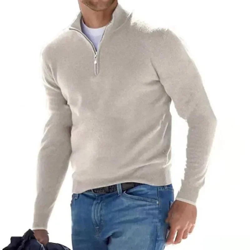 Adrien | Men's Half-Zip Sweater