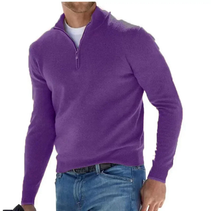 Adrien | Men's Half-Zip Sweater