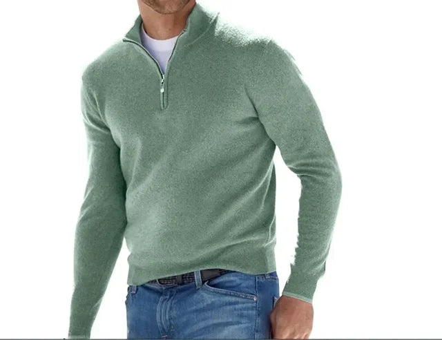 Adrien | Men's Half-Zip Sweater