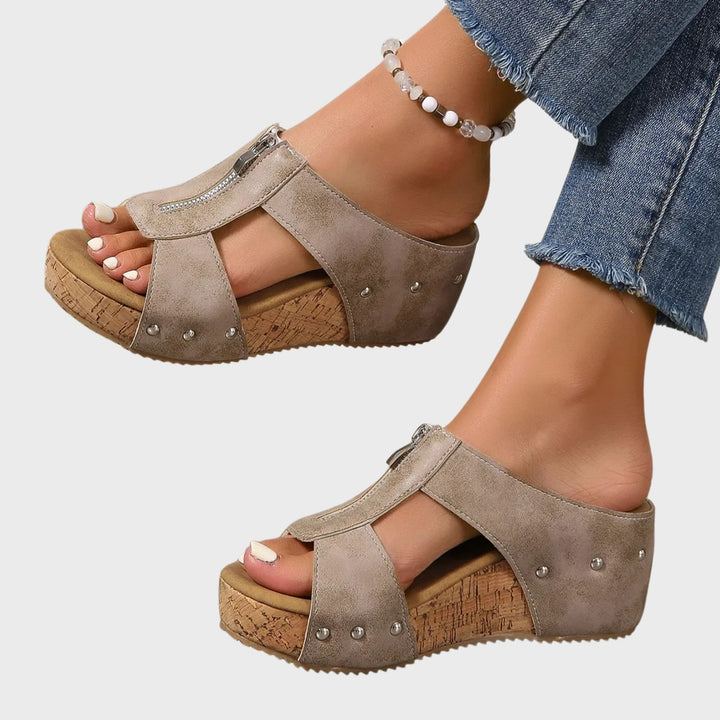Natasha | Orthopedic Wedge Sandals