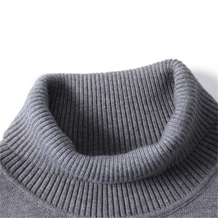 Adriano | Classic Muscle Fit Turtleneck Sweater