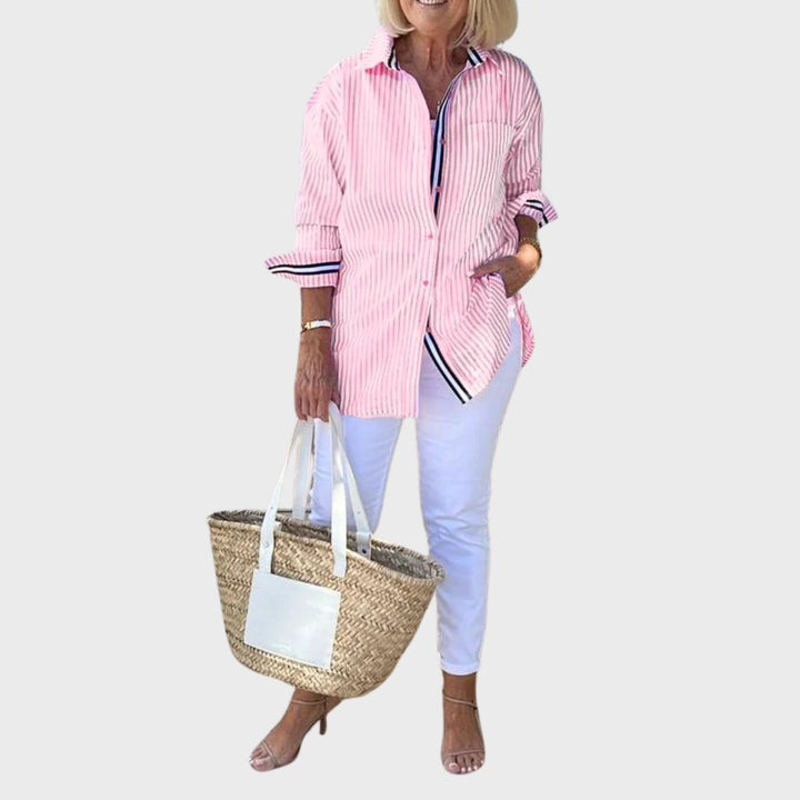 Margareth | Casual Striped Shirt