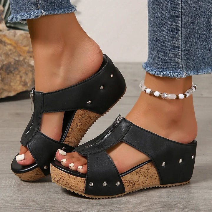 Natasha | Orthopedic Wedge Sandals