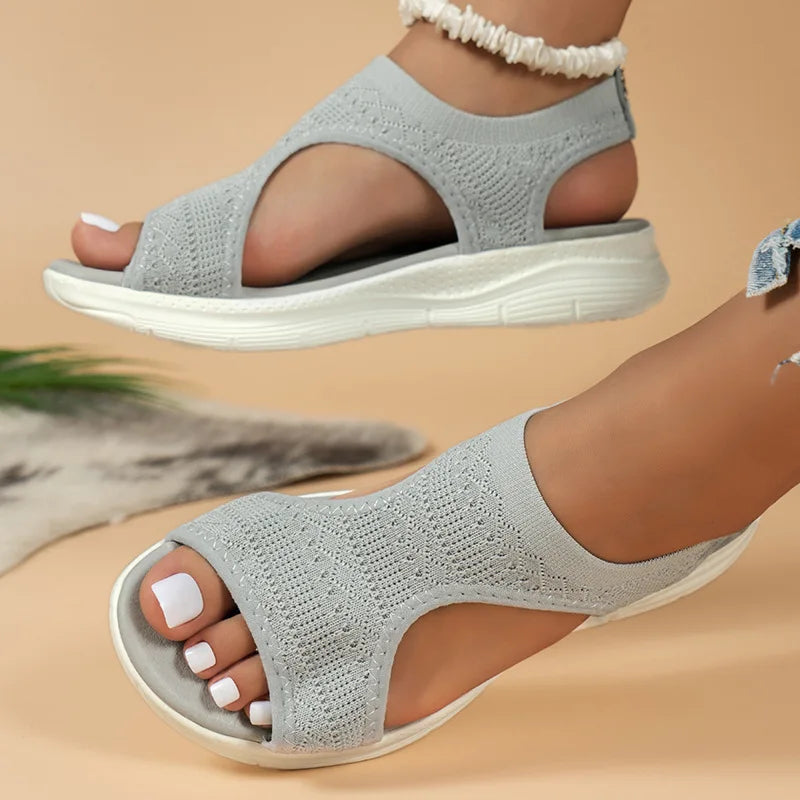 Chloe | Platform Wedge Sandals
