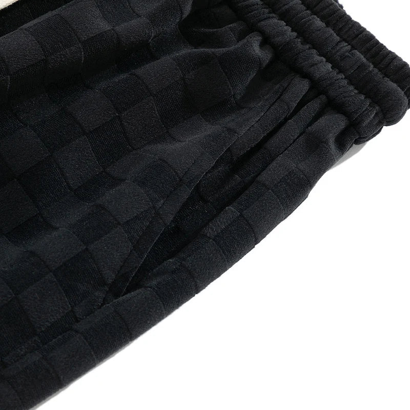 Daniel | Checkered Corduroy Sweatpants