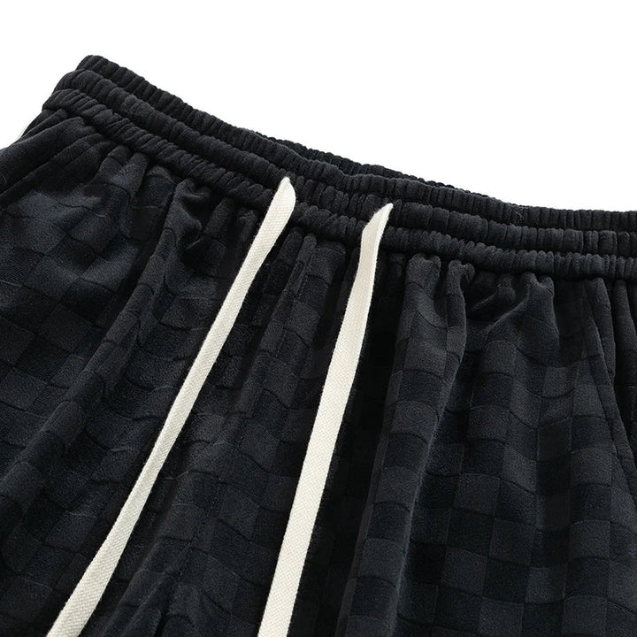 Daniel | Checkered Corduroy Sweatpants