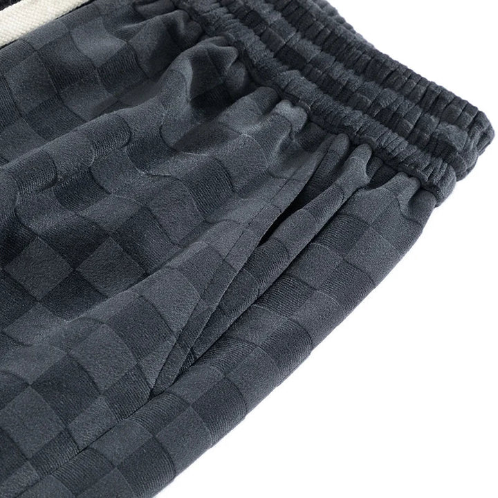 Daniel | Checkered Corduroy Sweatpants