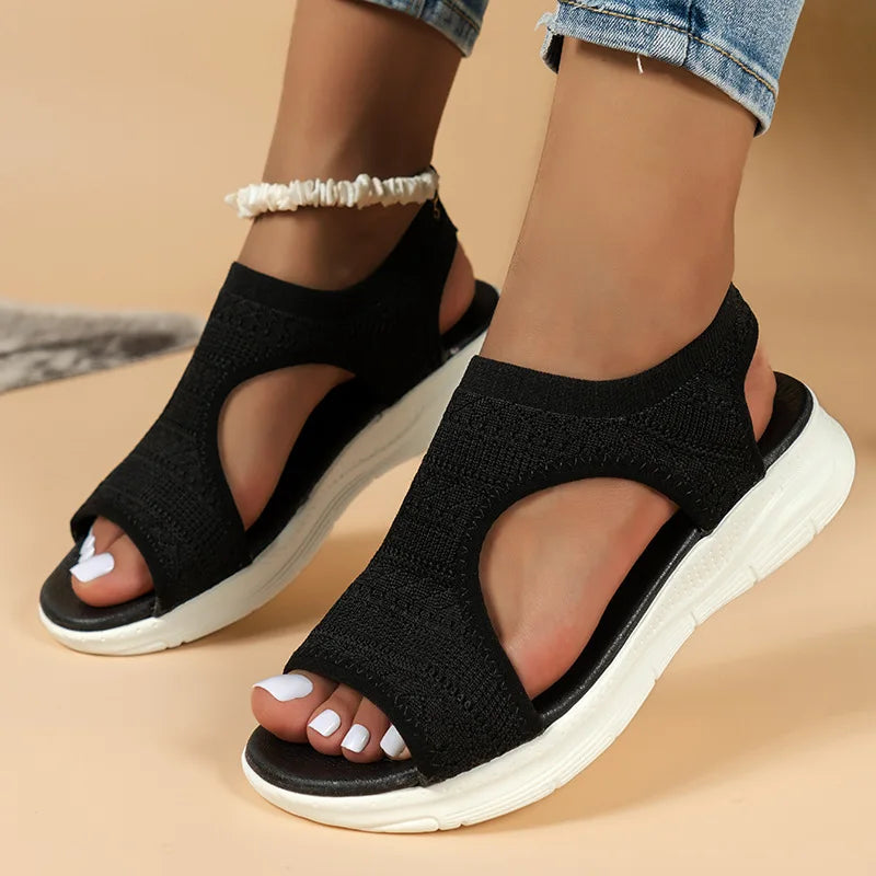 Chloe | Platform Wedge Sandals