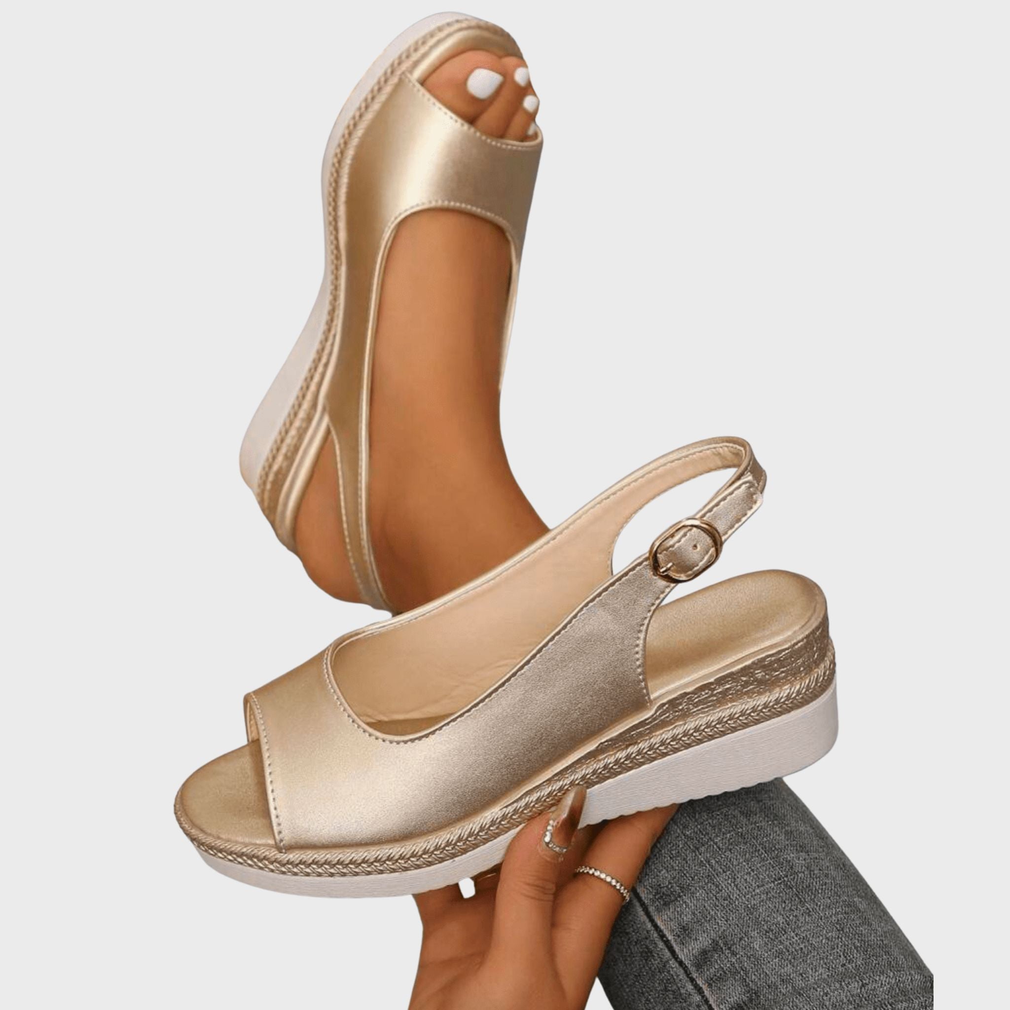 Sasha | Supportive Step Sandals