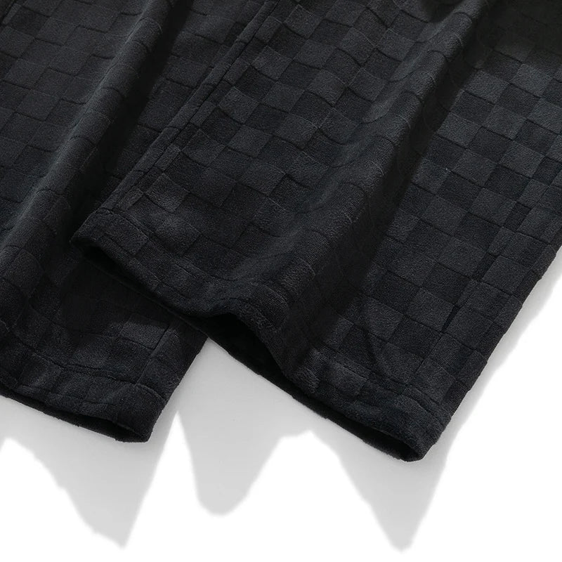 Daniel | Checkered Corduroy Sweatpants