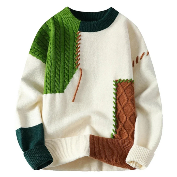 Brunetta | Patchwork Pullover