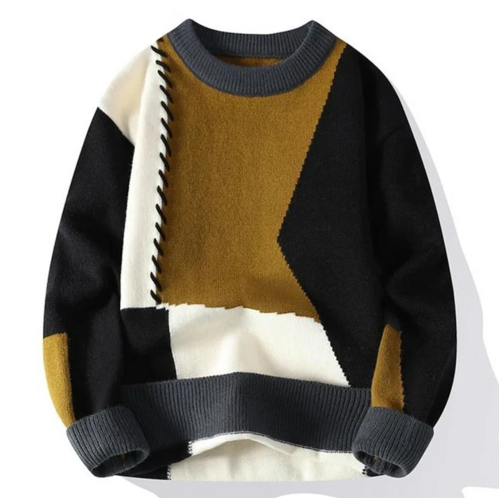 Brunetta | Patchwork Pullover