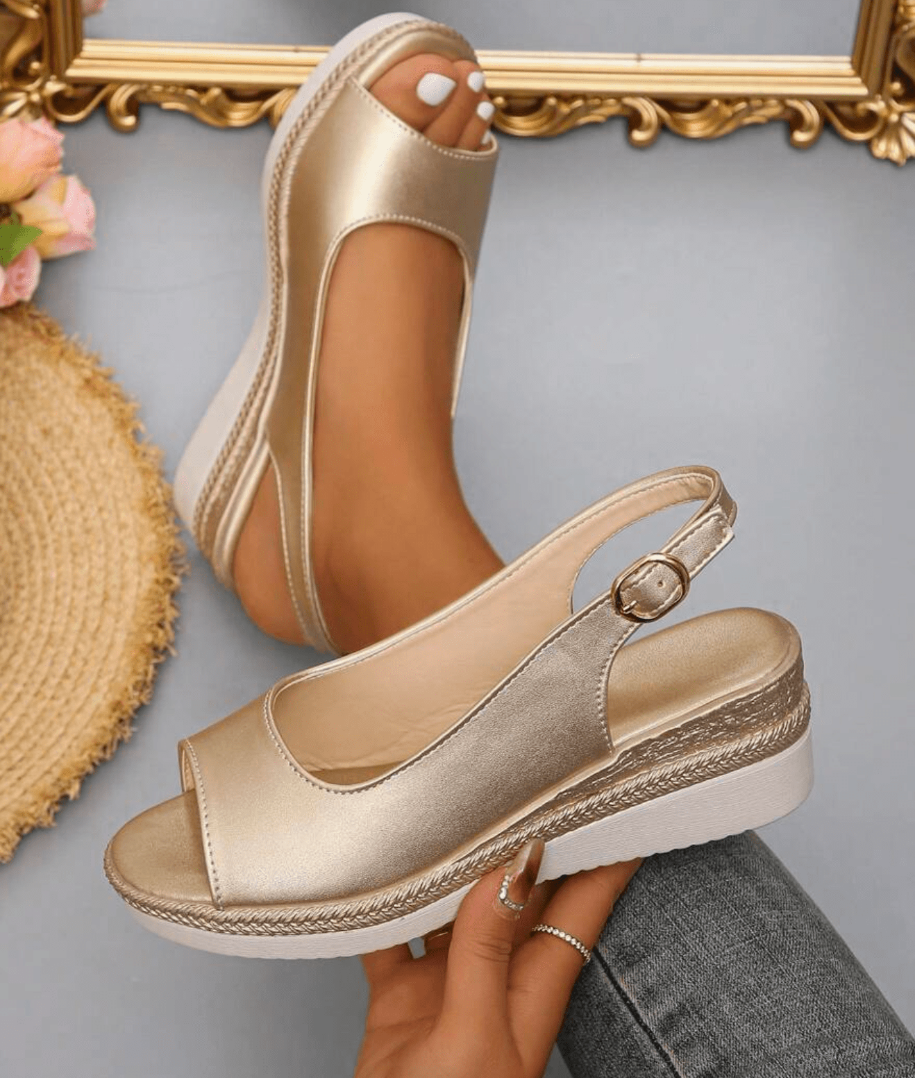 Sasha | Supportive Step Sandals